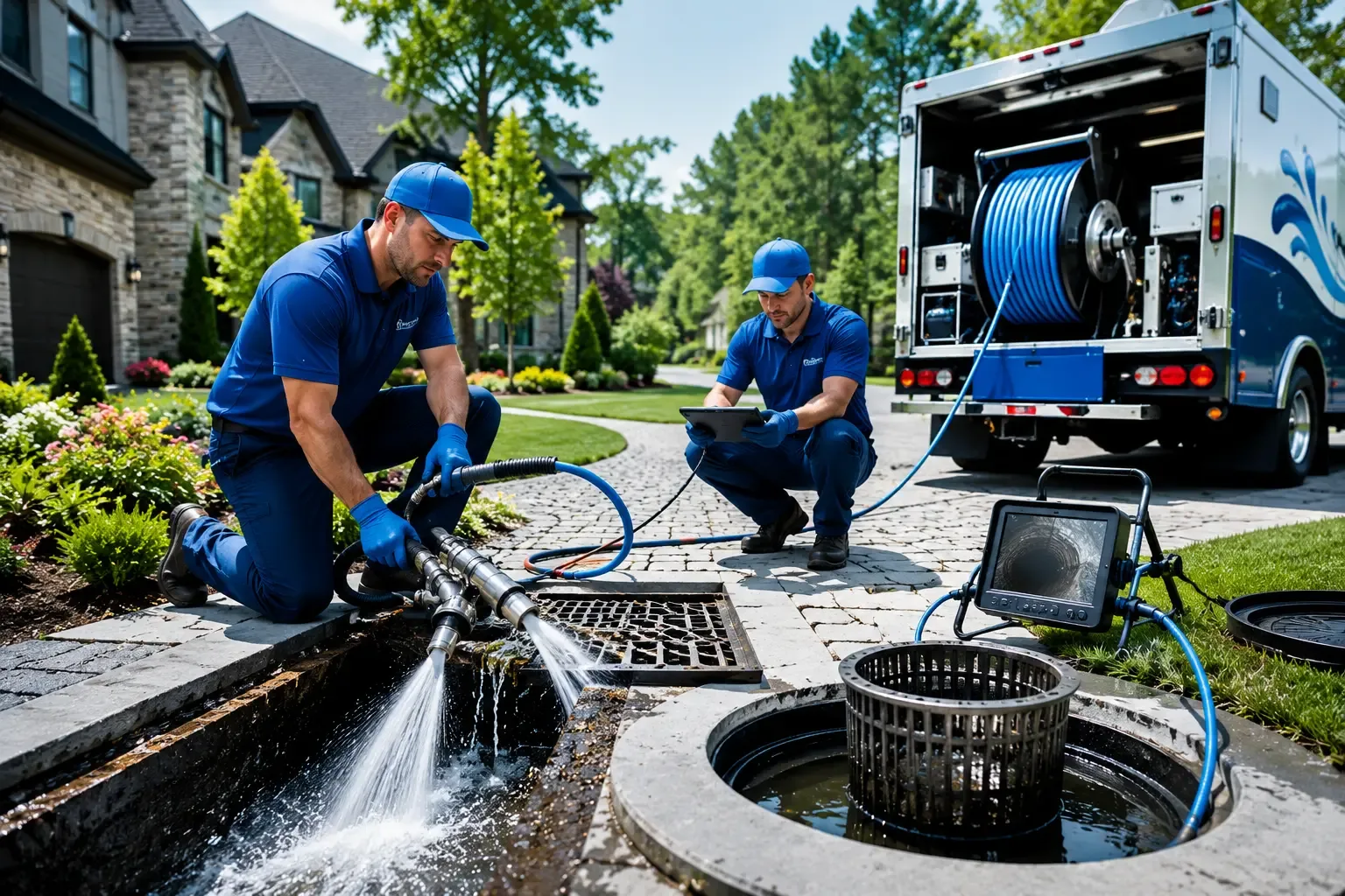 Local outdoor drain cleaning professionals in Resaca, GA