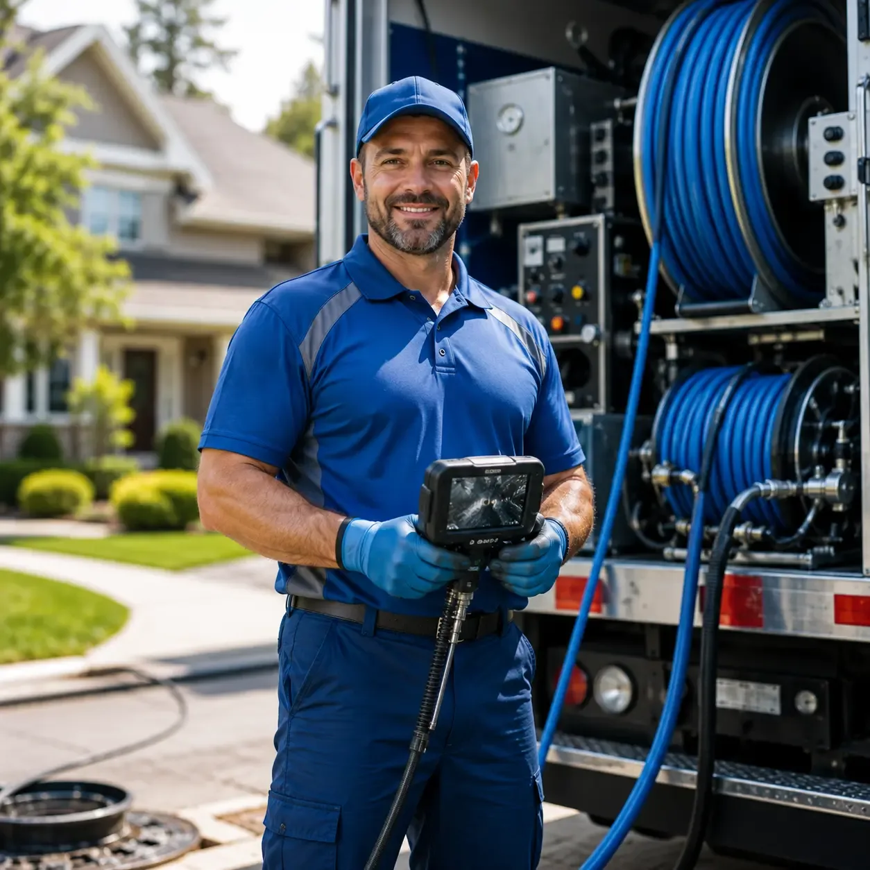 Local outdoor drain cleaning specialists in Resaca, GA